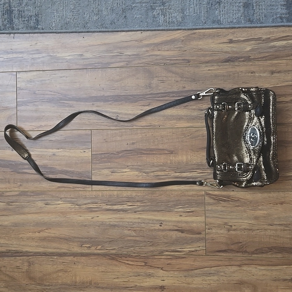 Lancaster Lamb Skin Leather Bag